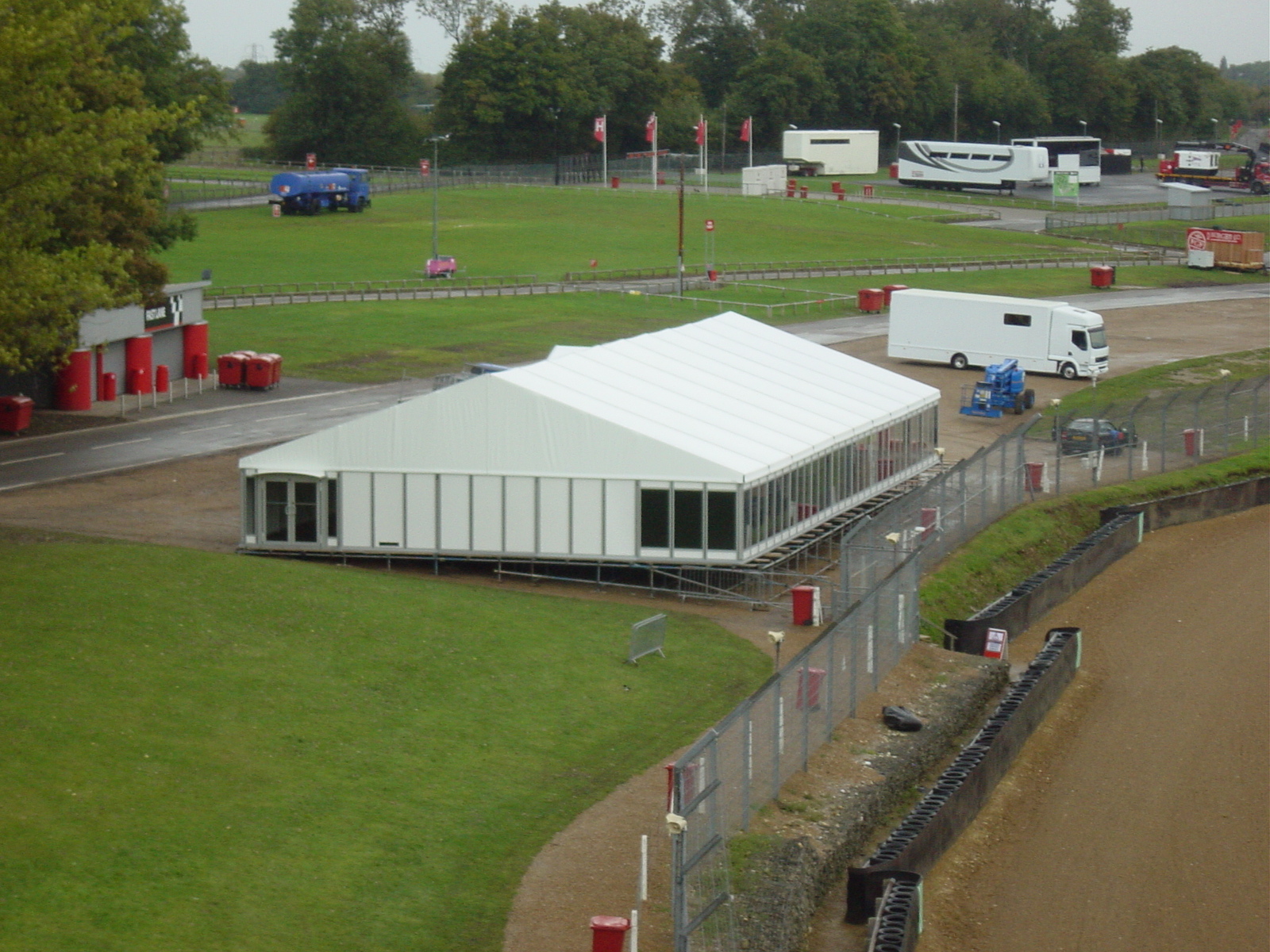 Brand Hatch Marquees for corporate events